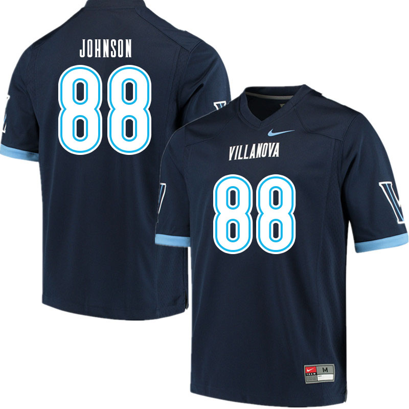 Men #88 Antonio Johnson Villanova Wildcats College Football Jerseys Sale-Navy